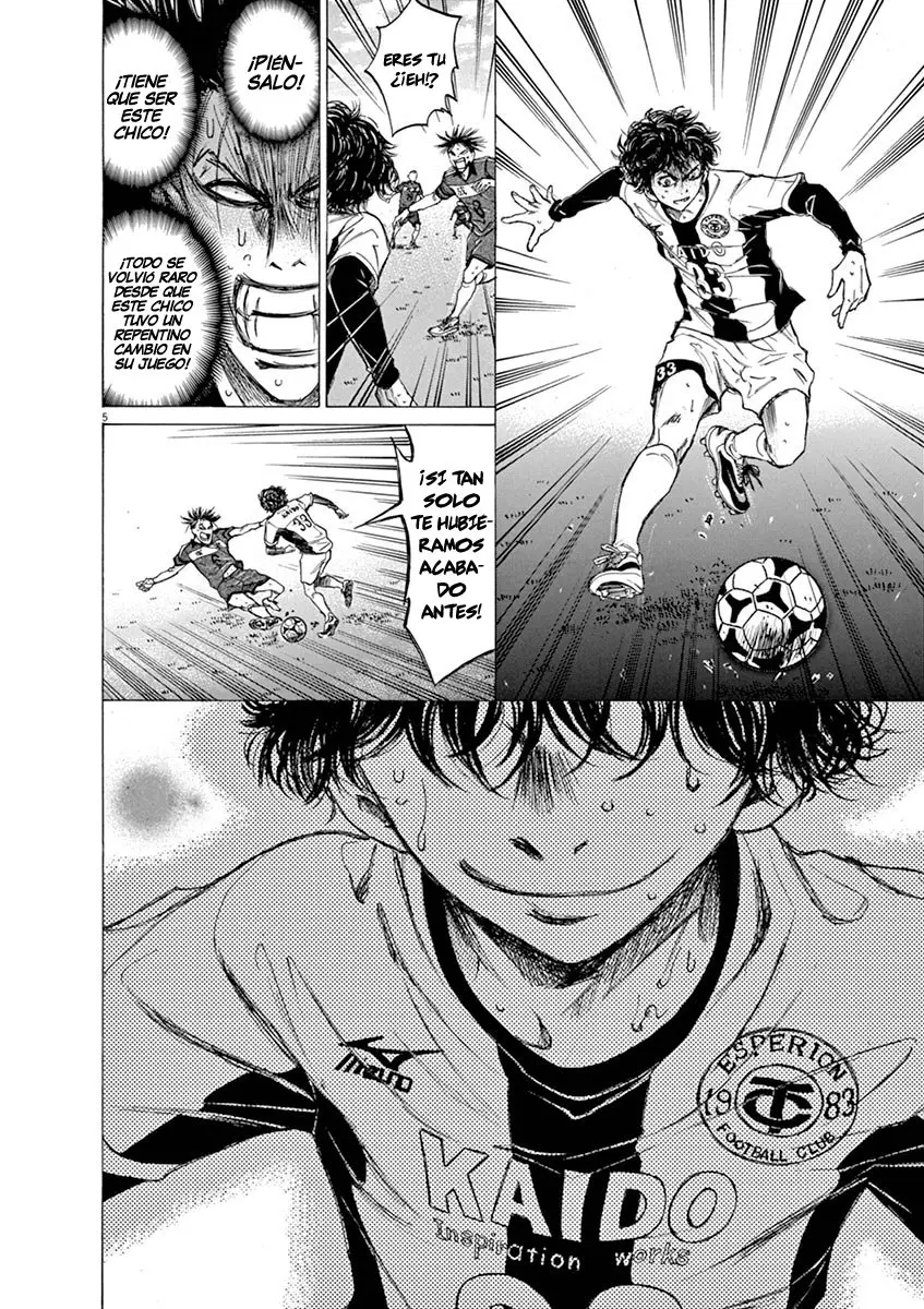 Ao ashi capítulo 55, página 8