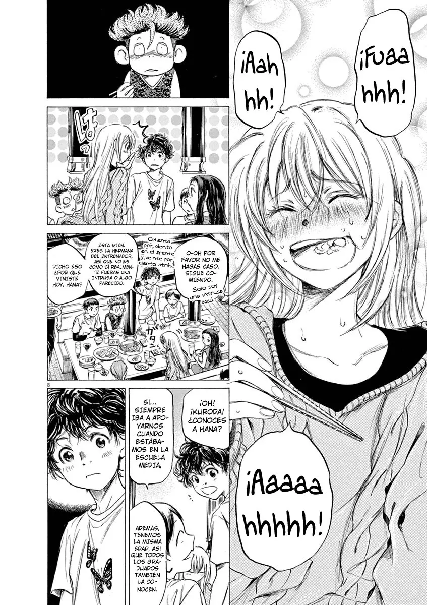 Ao ashi capítulo 56, página 9