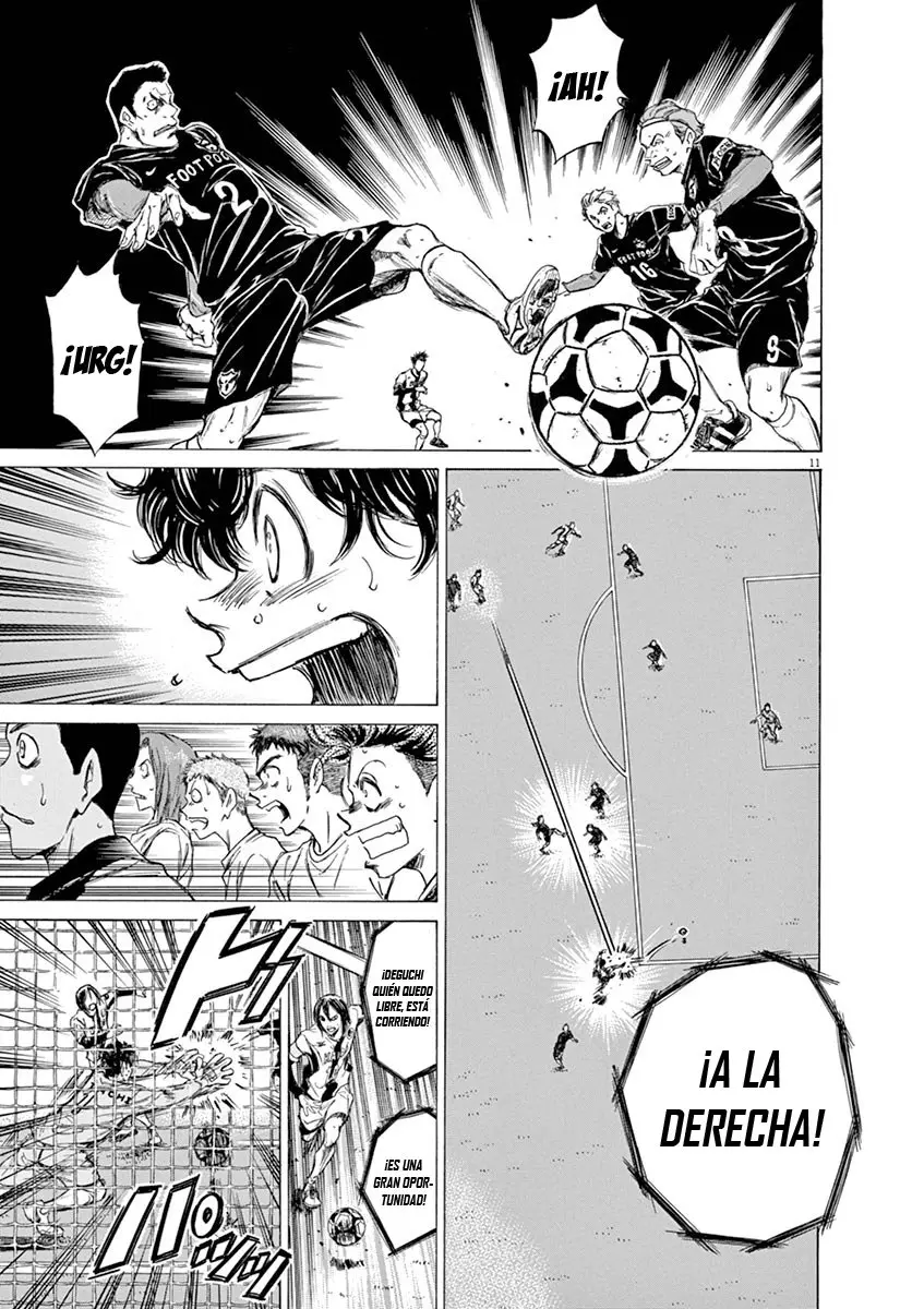Ao ashi capítulo 57, página 12