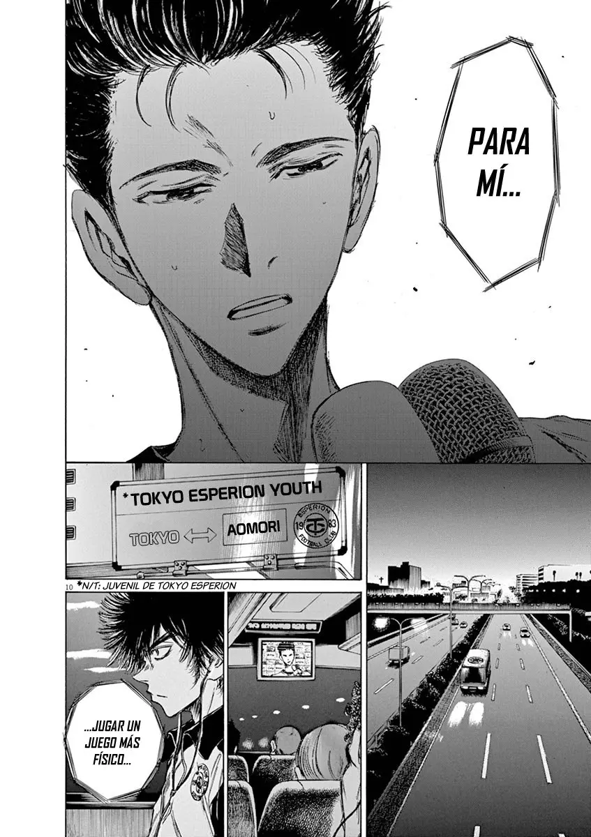 Ao ashi capítulo 58, página 11