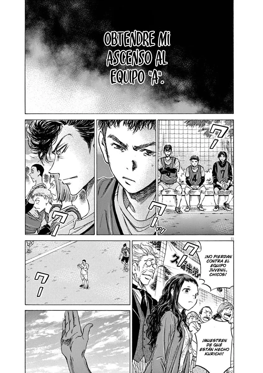 Ao ashi capítulo 59, página 12