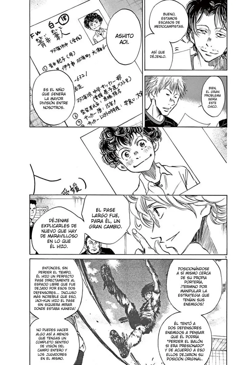 Ao ashi capítulo 6, página 11