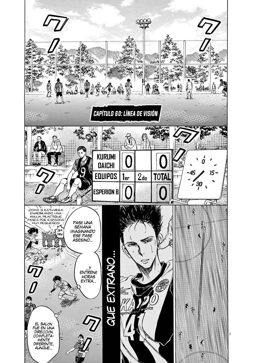 Ao ashi capítulo 60, página 4