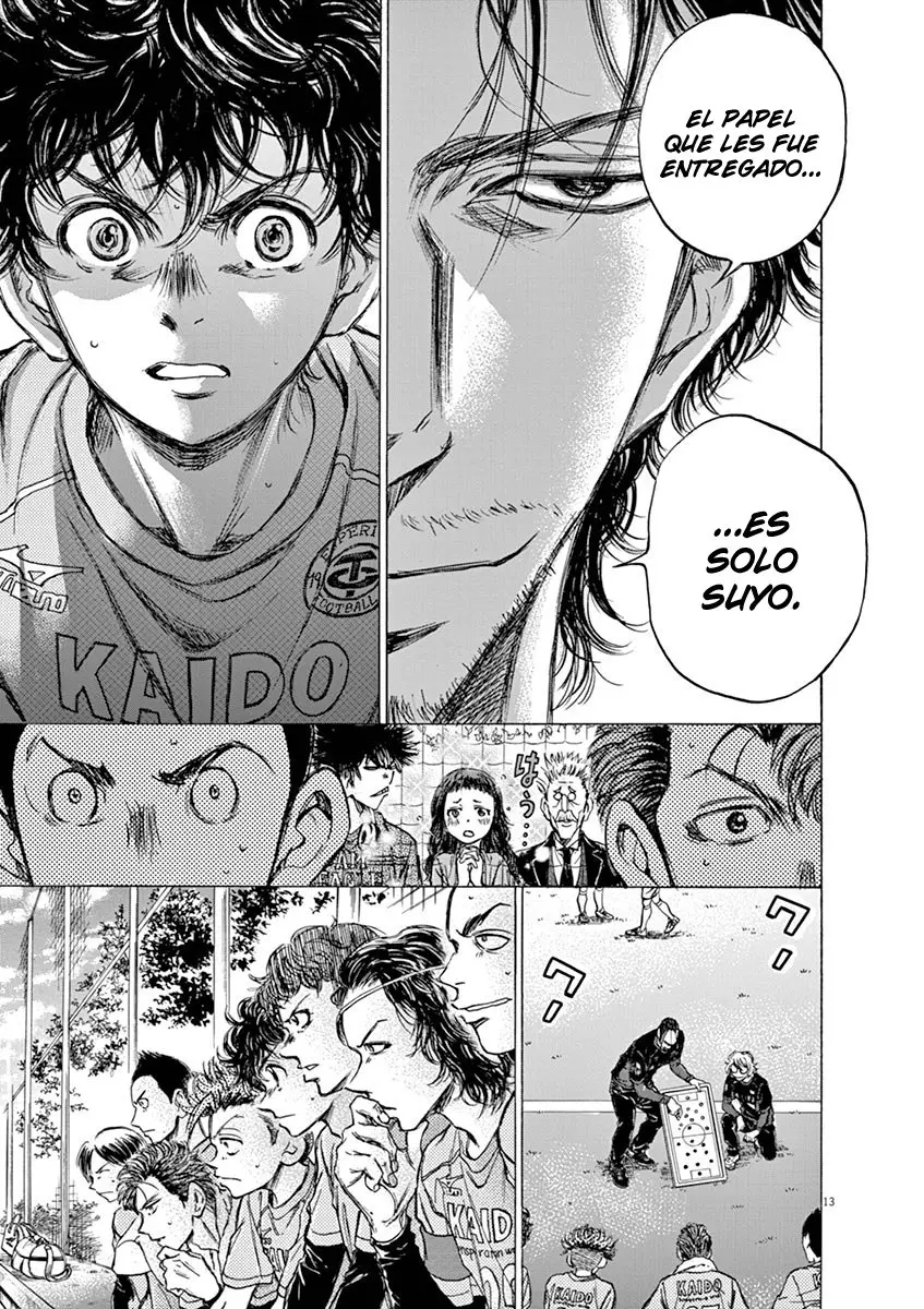 Ao ashi capítulo 60, página 14