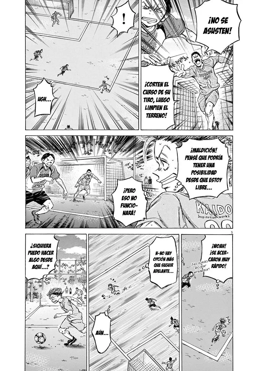 Ao ashi capítulo 61, página 8