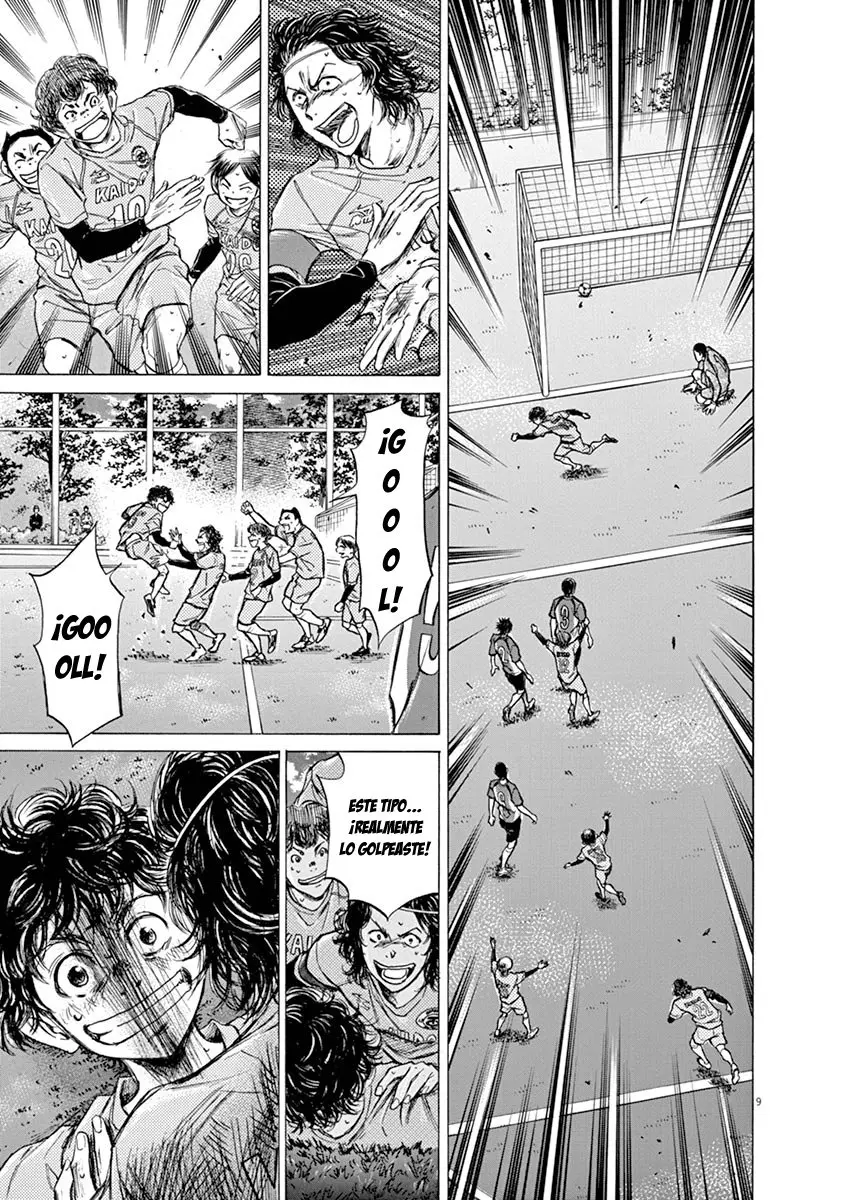 Ao ashi capítulo 61, página 11