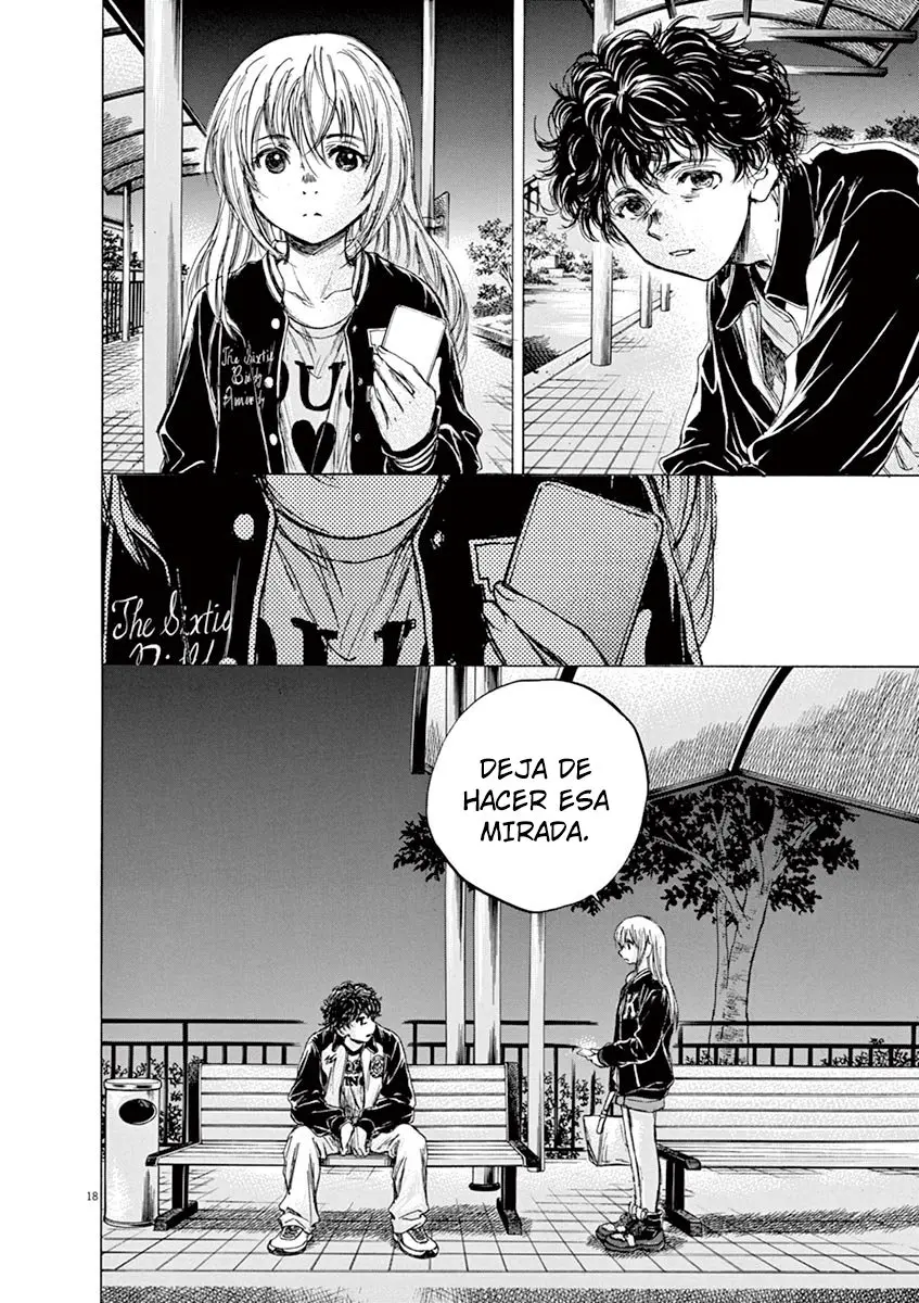 Ao ashi capítulo 63, página 19