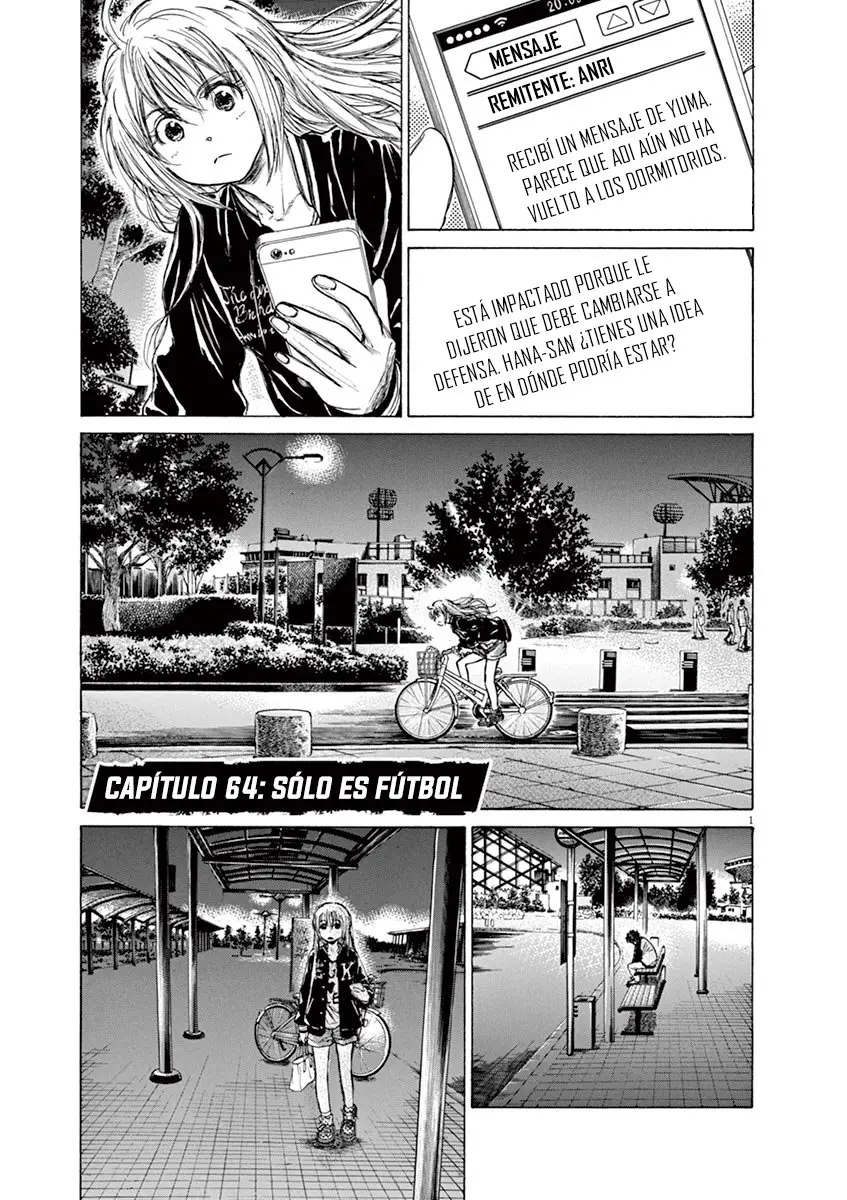 Ao ashi capítulo 64, página 2