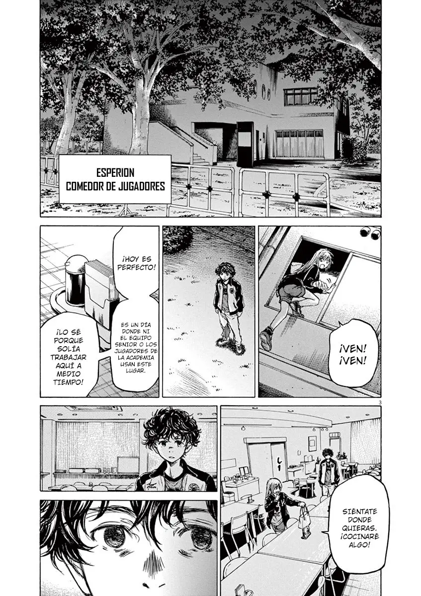 Ao ashi capítulo 64, página 4