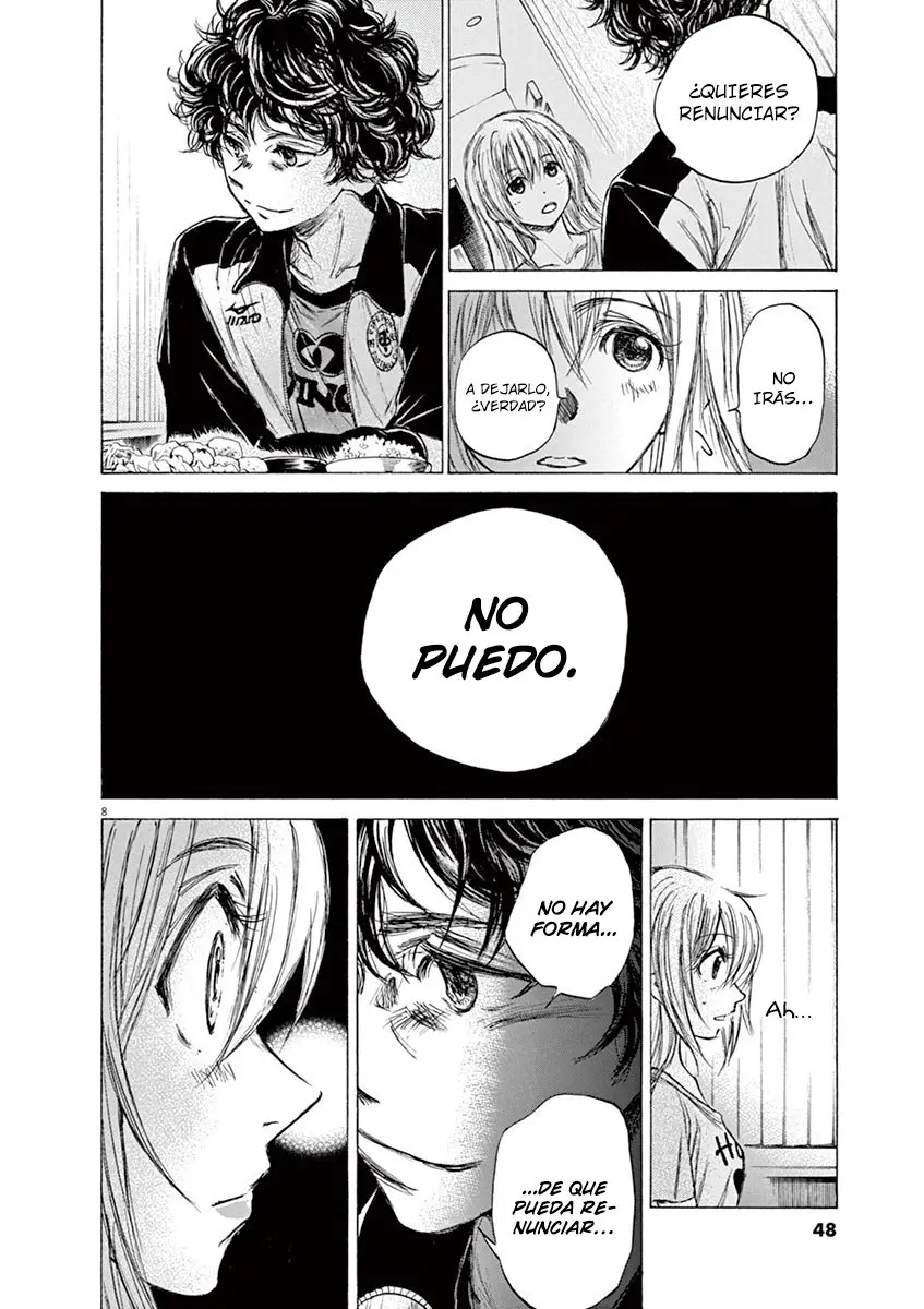Ao ashi capítulo 64, página 9