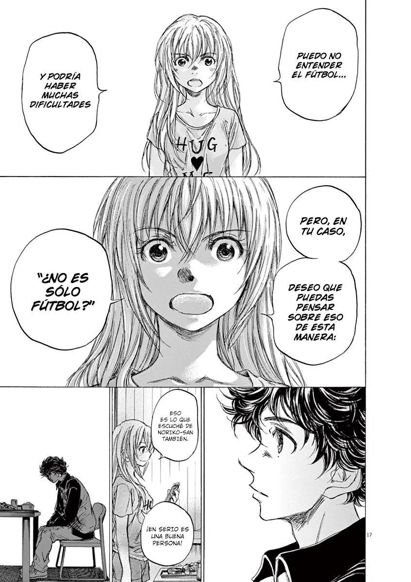 Ao ashi capítulo 64, página 18