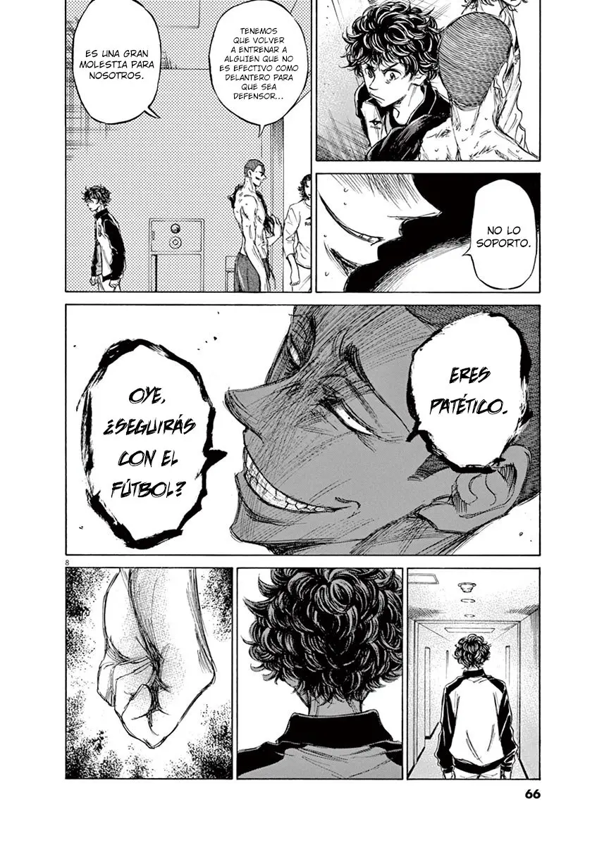 Ao ashi capítulo 65, página 9