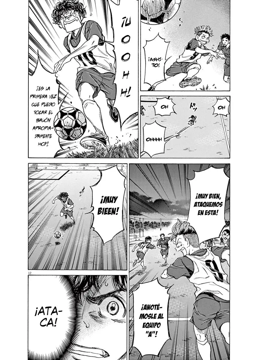 Ao ashi capítulo 67, página 13