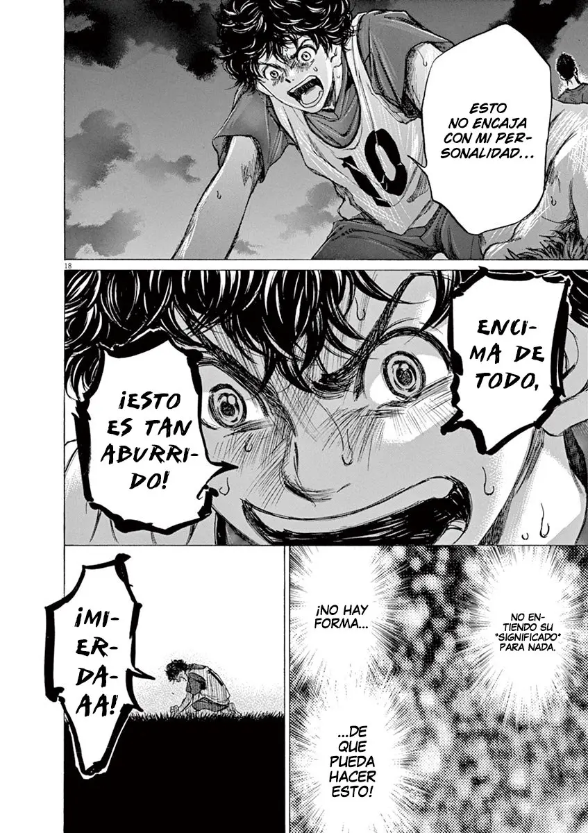 Ao ashi capítulo 67, página 19