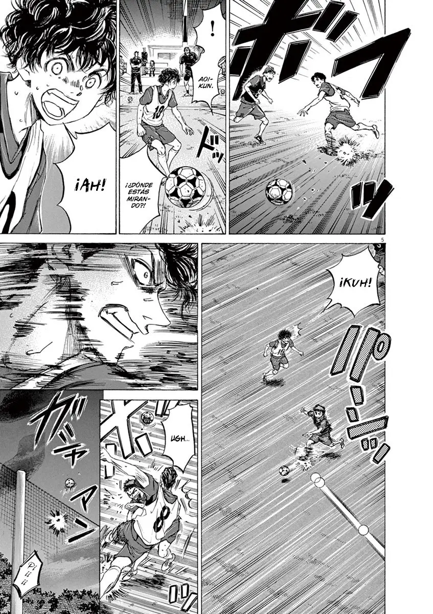 Ao ashi capítulo 71, página 6