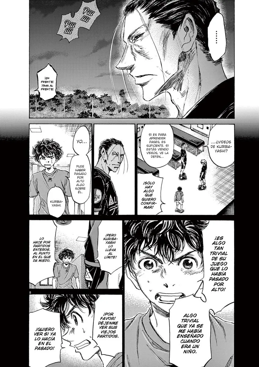 Ao ashi capítulo 71, página 9