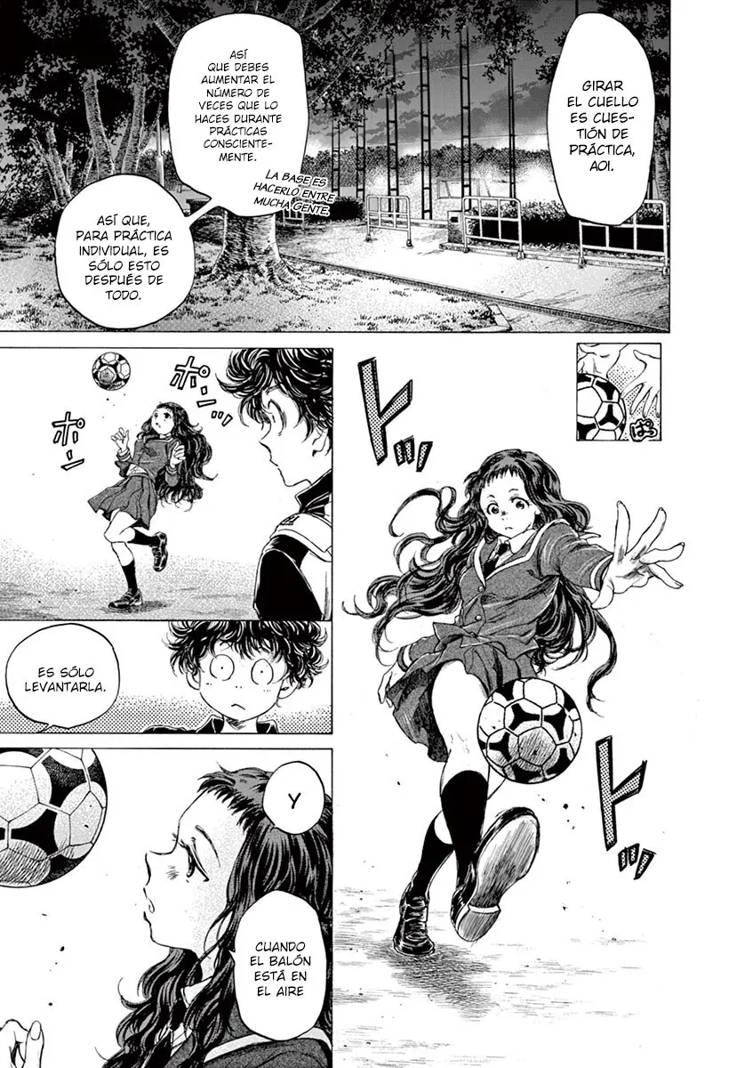 Ao ashi capítulo 72, página 16