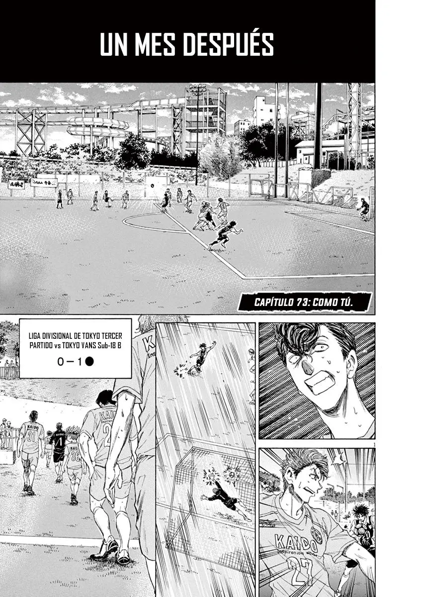 Ao ashi capítulo 73, página 8