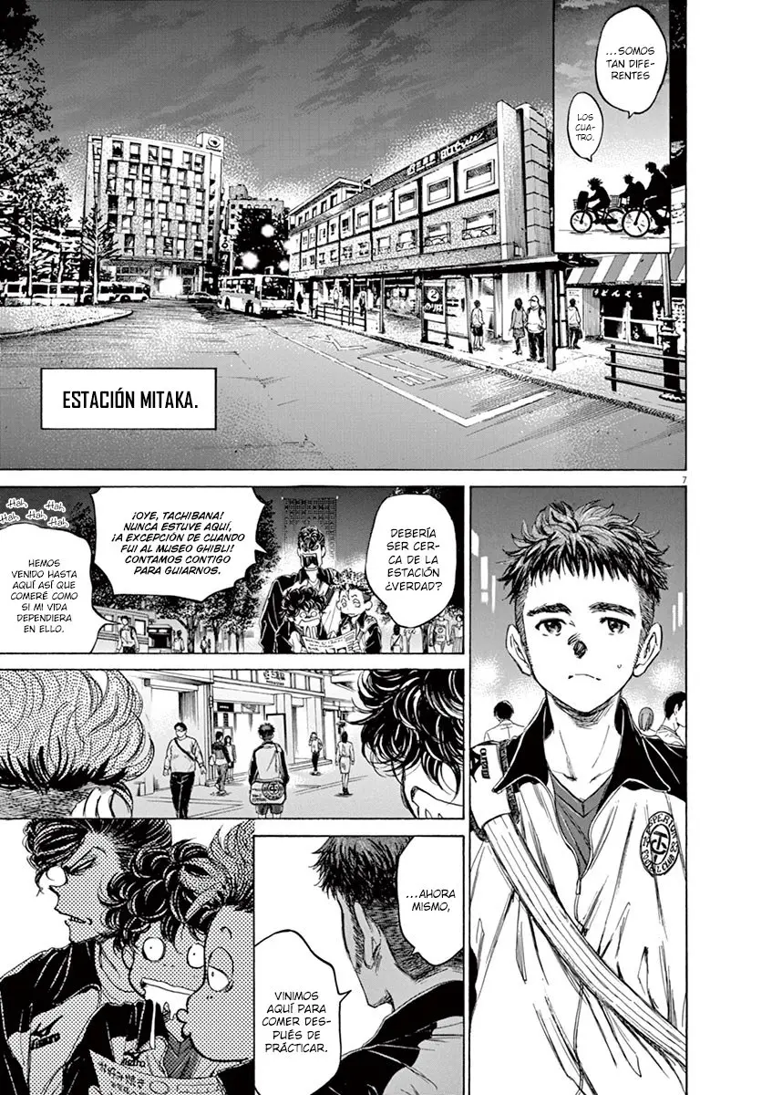 Ao ashi capítulo 74, página 8