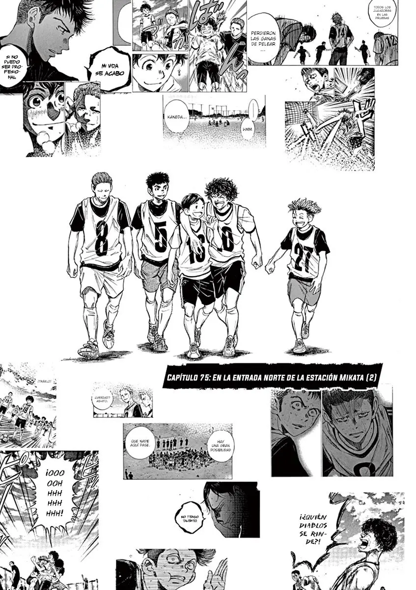 Ao ashi capítulo 75, página 2