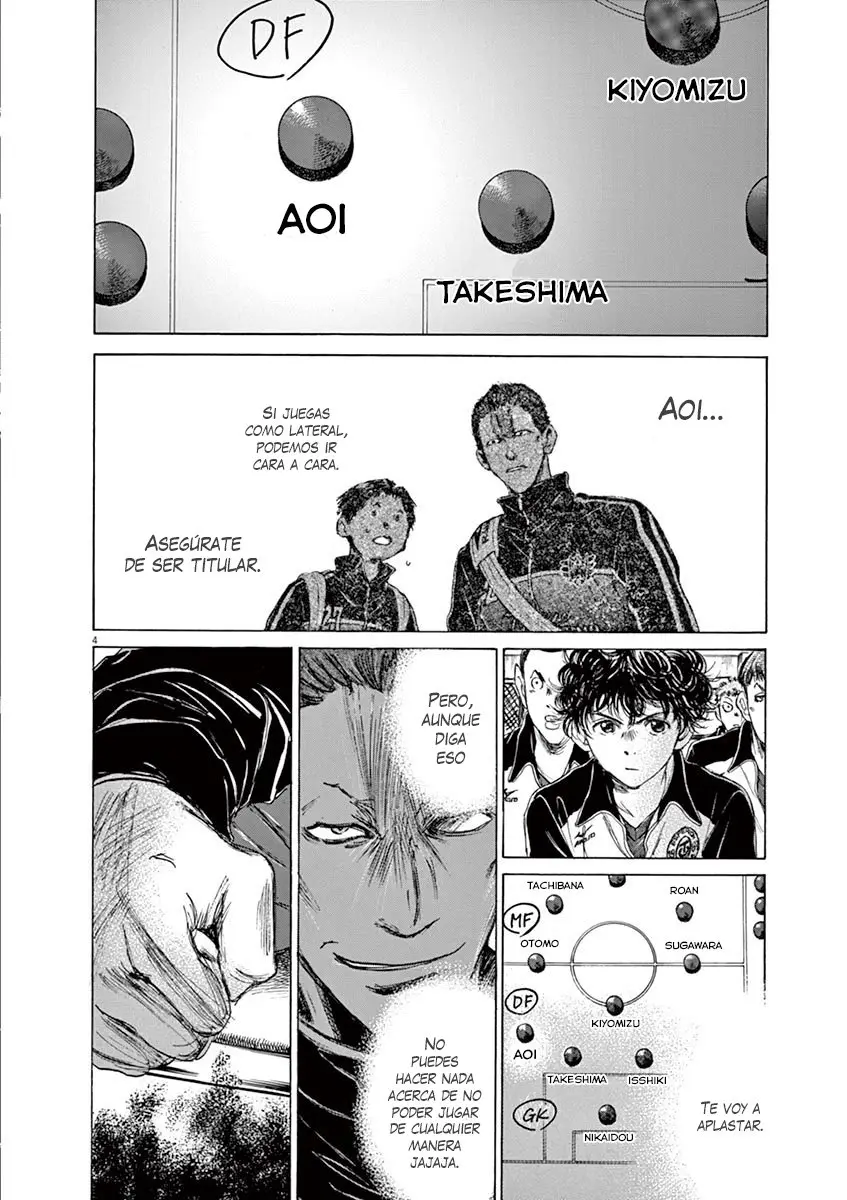 Ao ashi capítulo 76, página 5