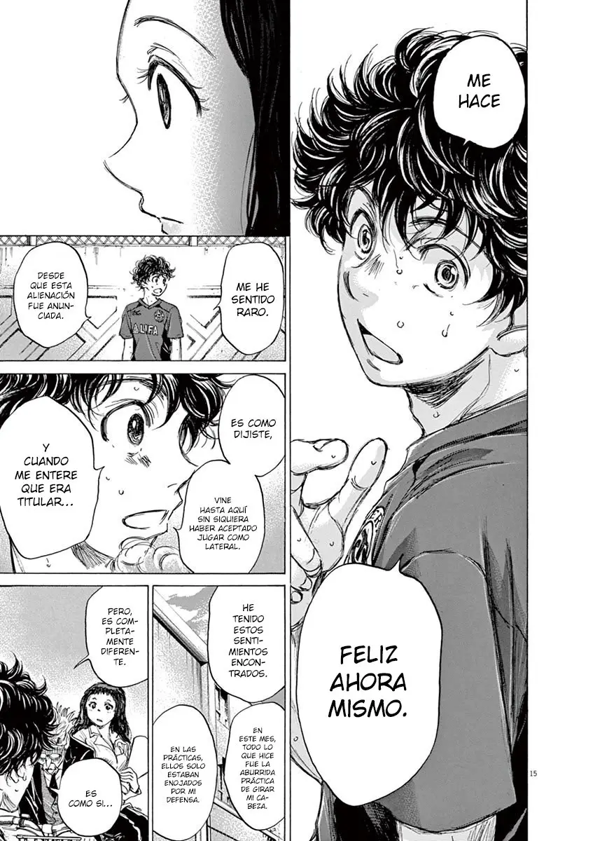 Ao ashi capítulo 76, página 16