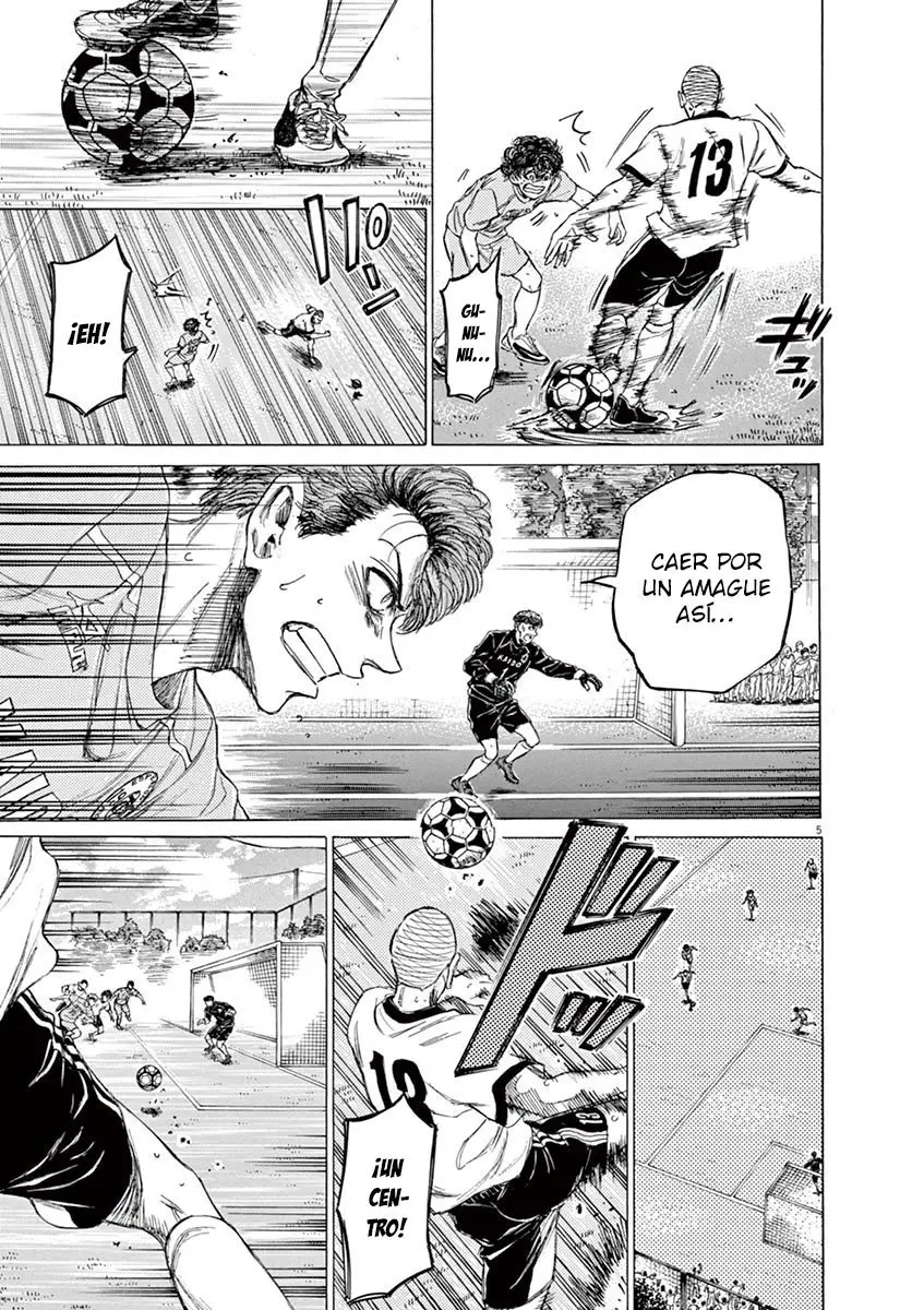 Ao ashi capítulo 77, página 7
