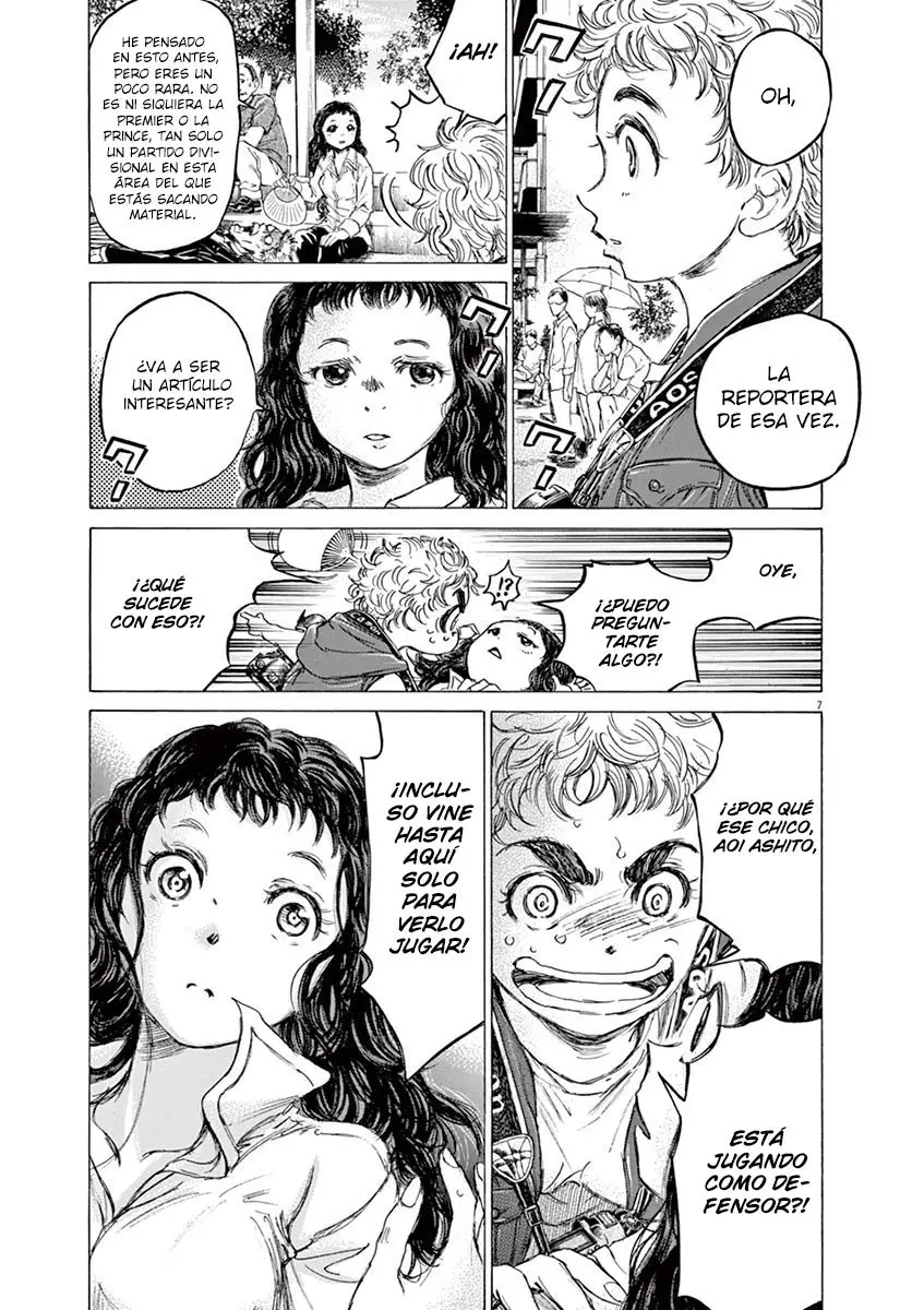 Ao ashi capítulo 77, página 9