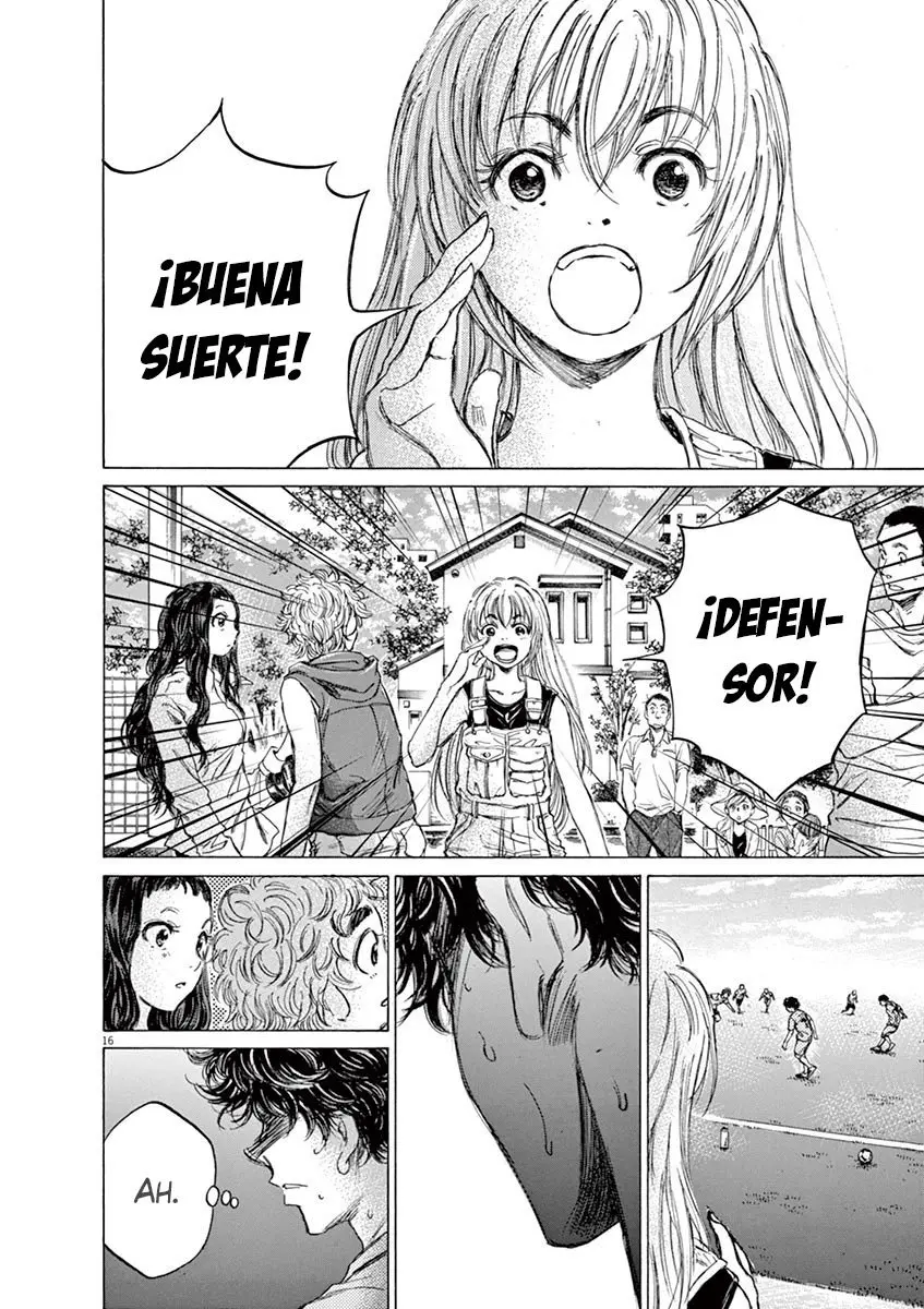 Ao ashi capítulo 77, página 18