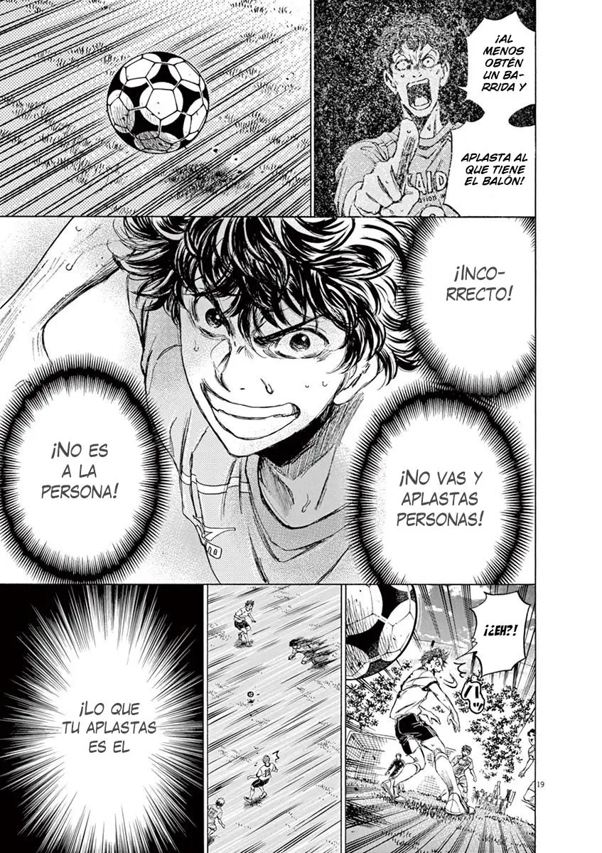 Ao ashi capítulo 77, página 21