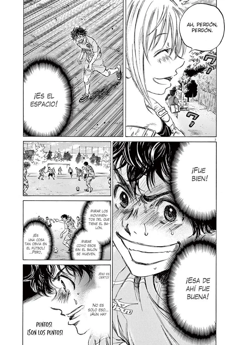 Ao ashi capítulo 78, página 7