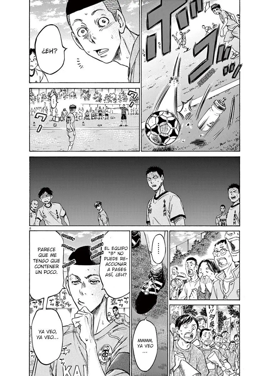 Ao ashi capítulo 79, página 9