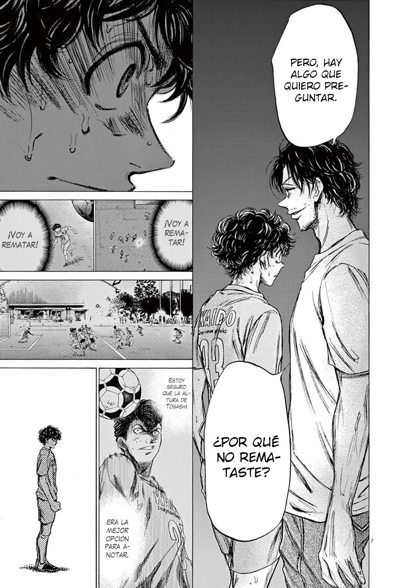 Ao ashi capítulo 83, página 8