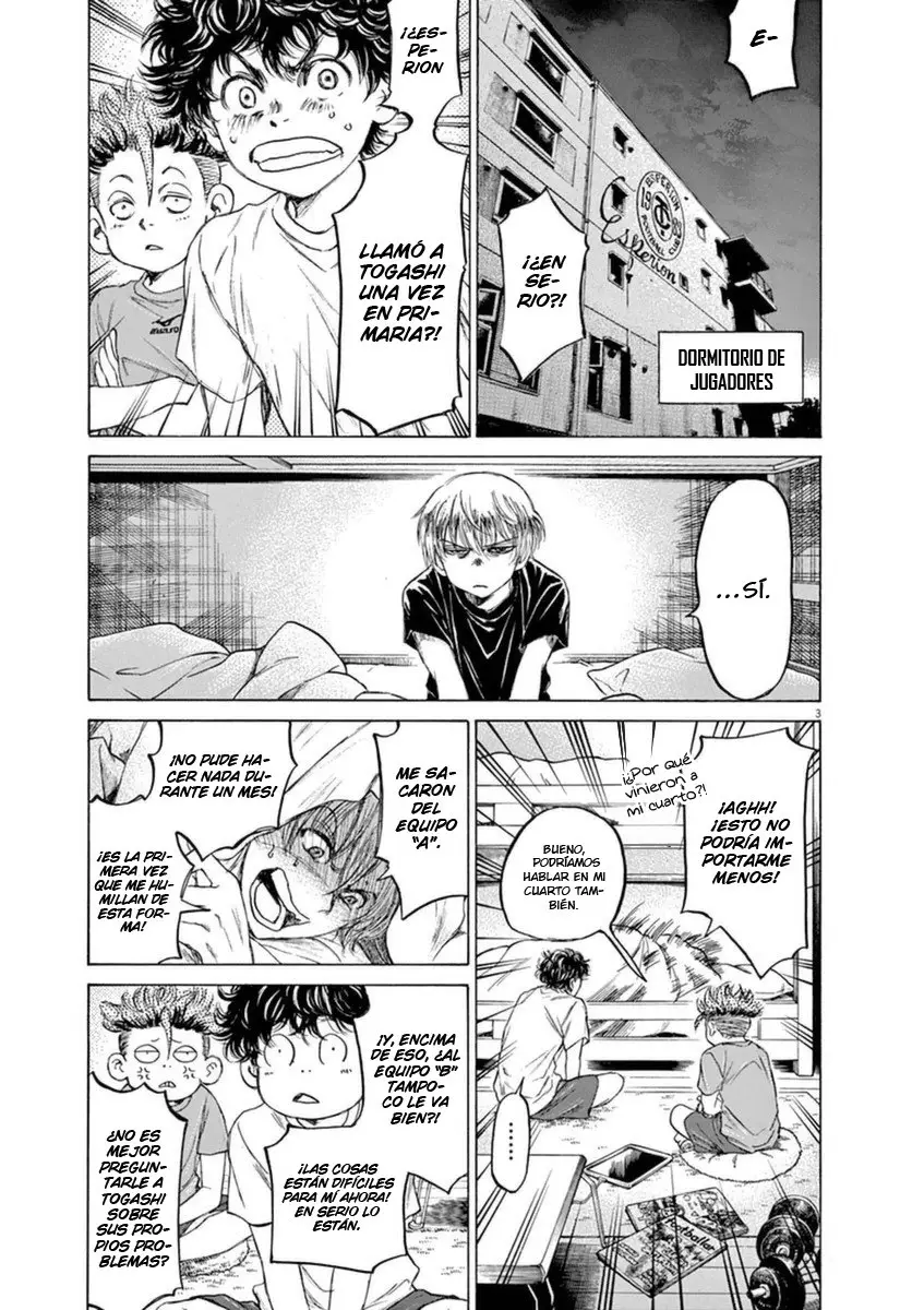 Ao ashi capítulo 89, página 4