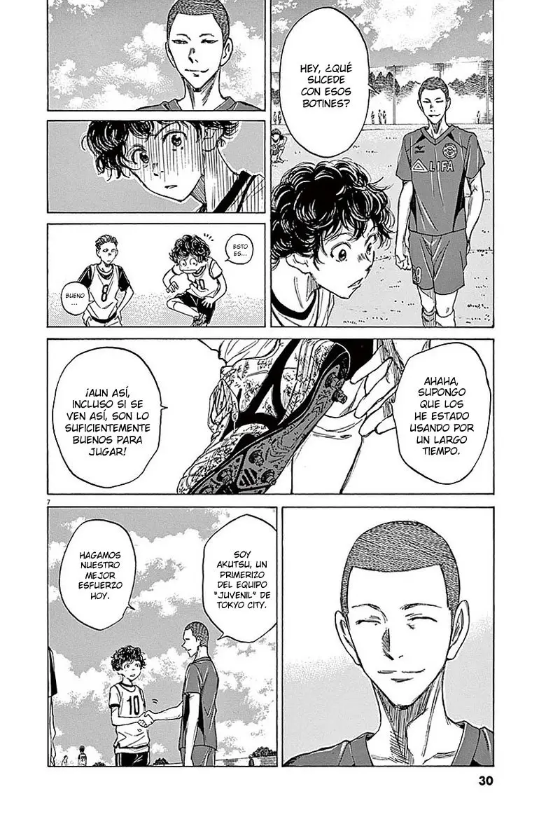 Ao ashi capítulo 9, página 8