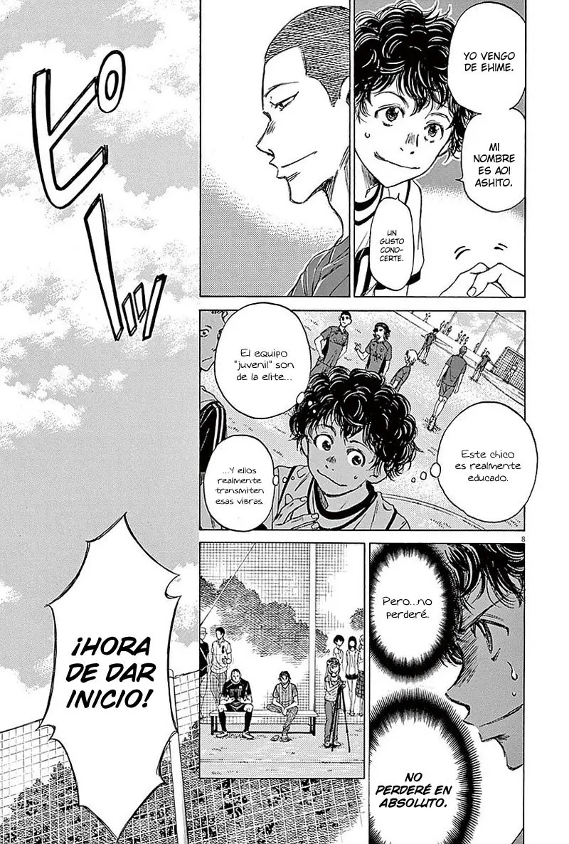 Ao ashi capítulo 9, página 9