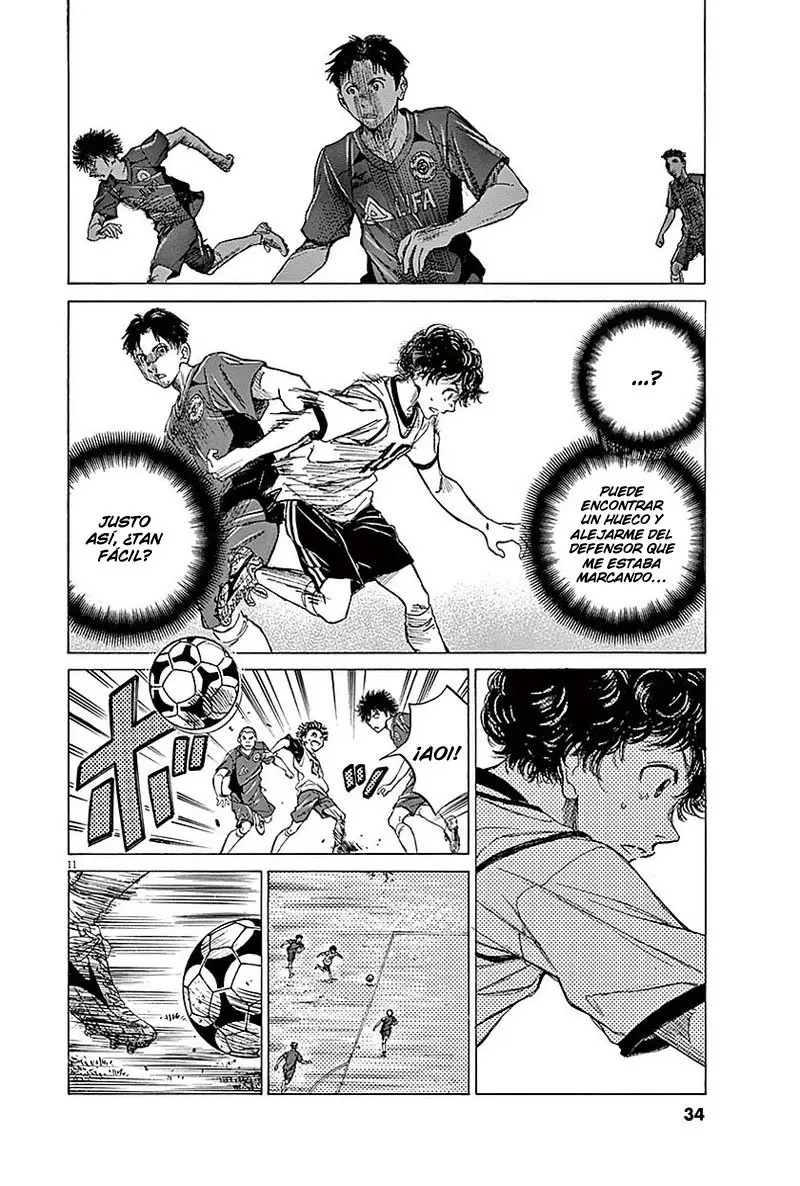 Ao ashi capítulo 9, página 12