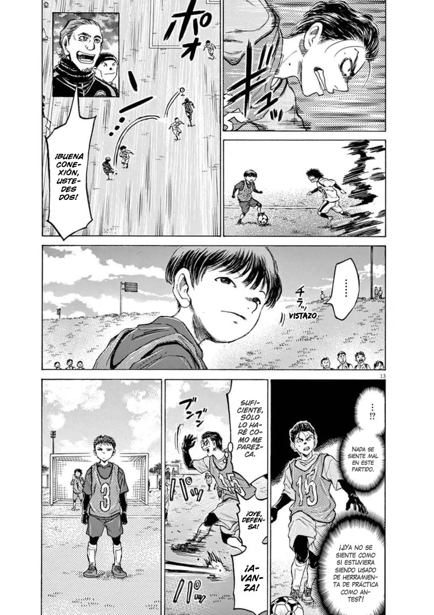 Ao ashi capítulo 90, página 14
