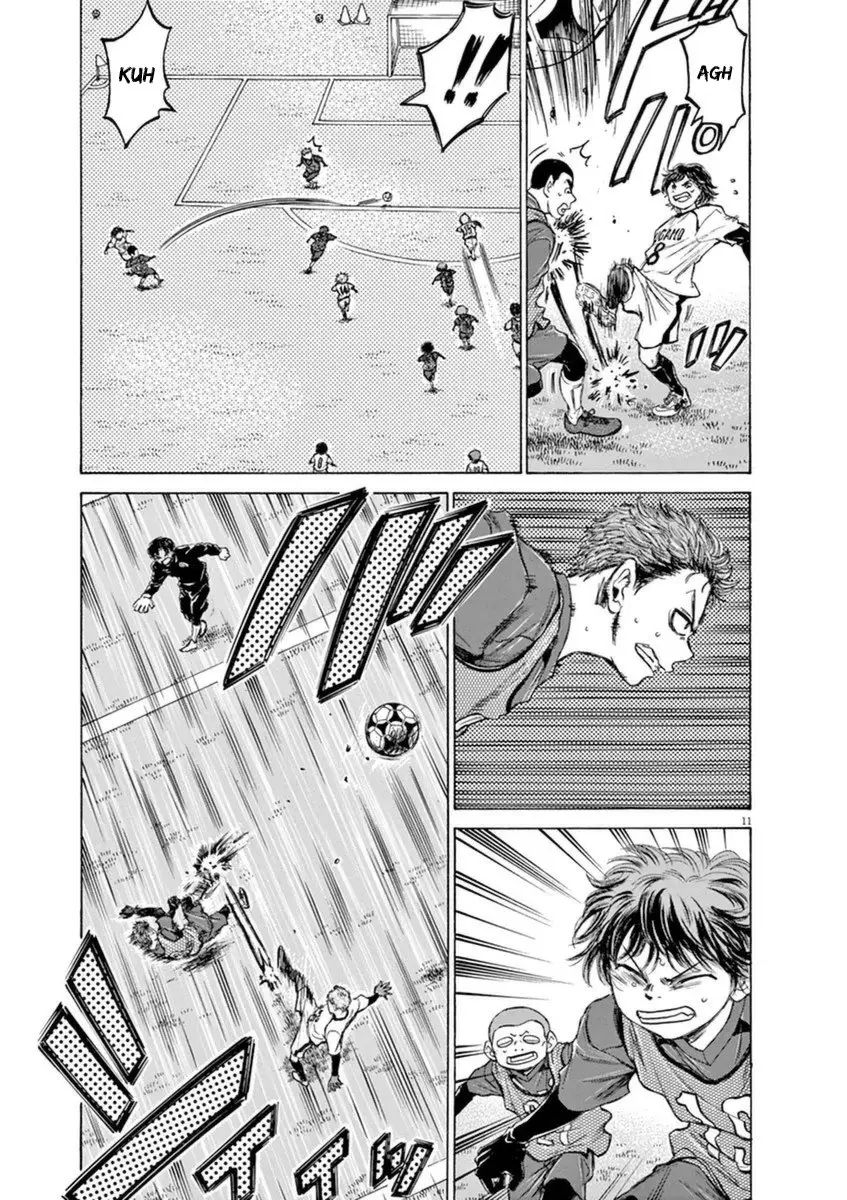 Ao ashi capítulo 91, página 13