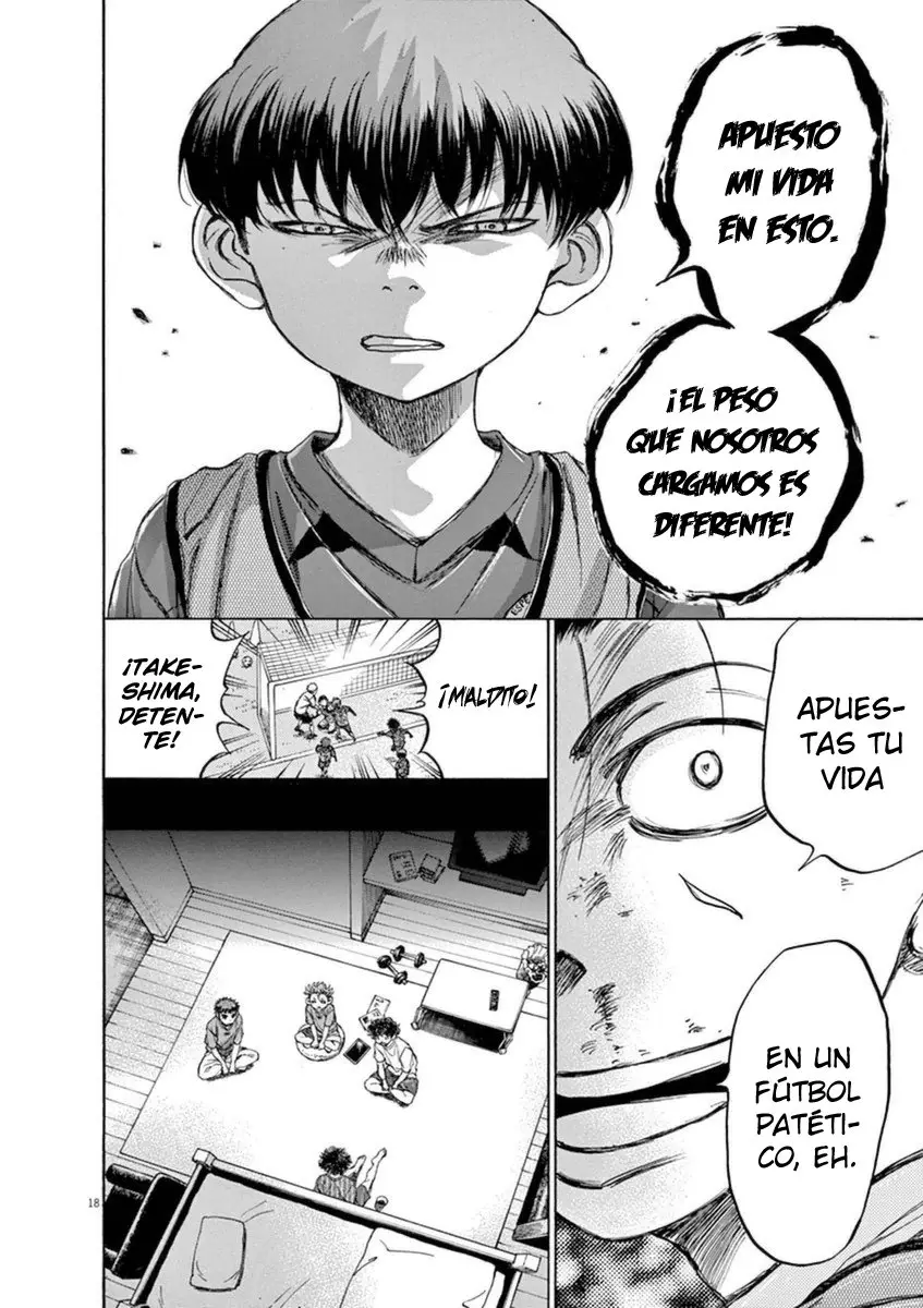 Ao ashi capítulo 91, página 20