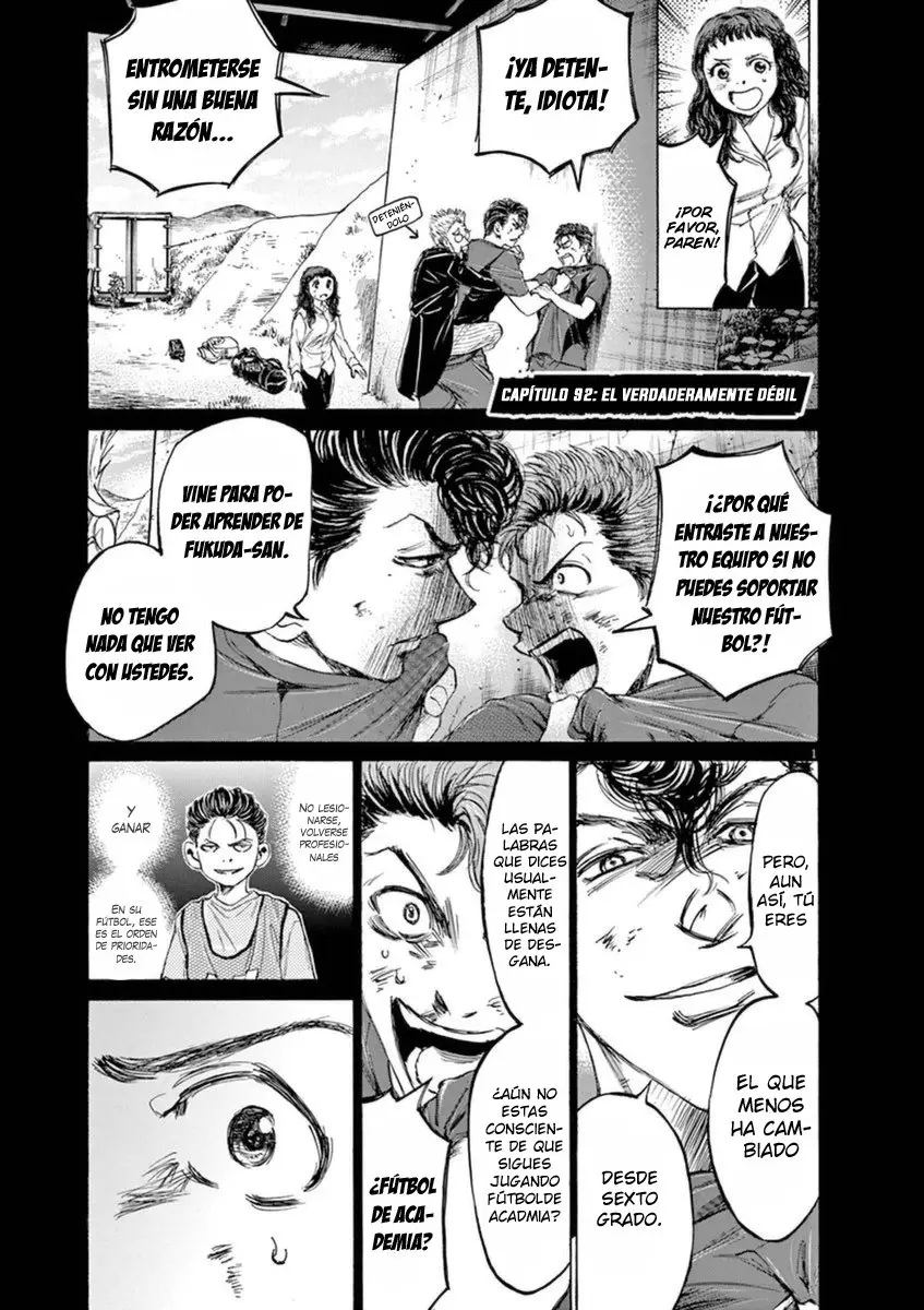 Ao ashi capítulo 92, página 2