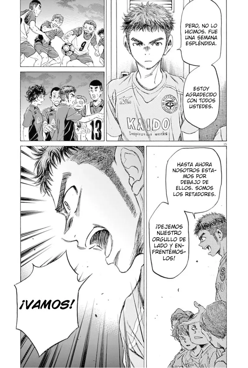 Ao ashi capítulo 93, página 16