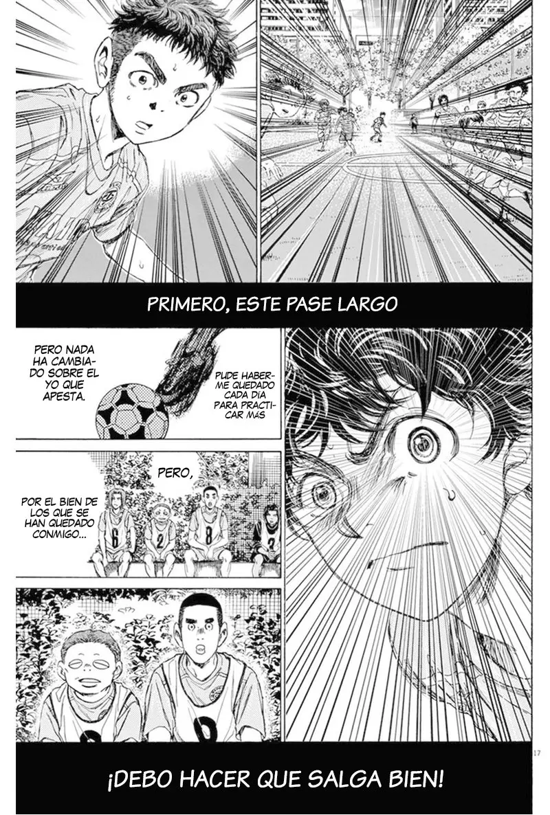 Ao ashi capítulo 94, página 17