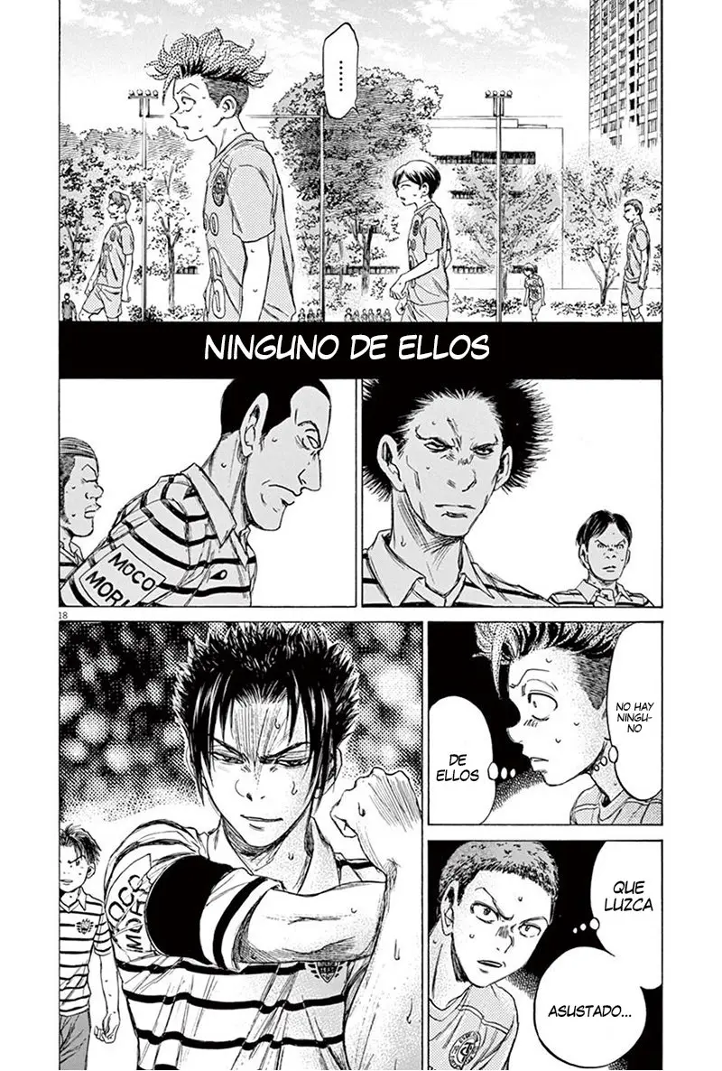 Ao ashi capítulo 95, página 22