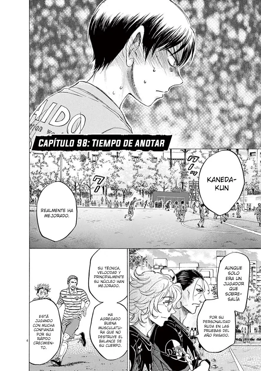 Ao ashi capítulo 98, página 5