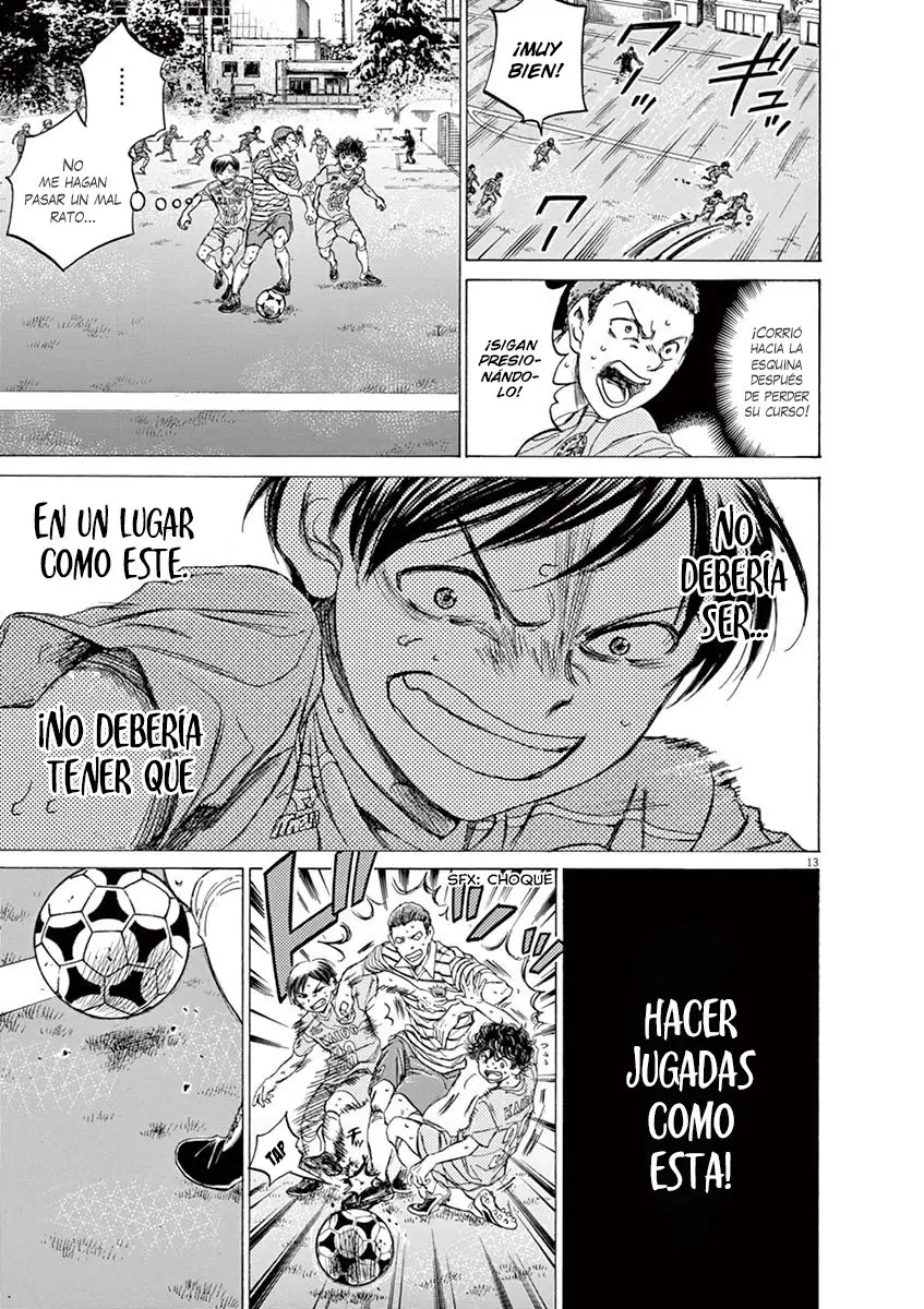 Ao ashi capítulo 98, página 14