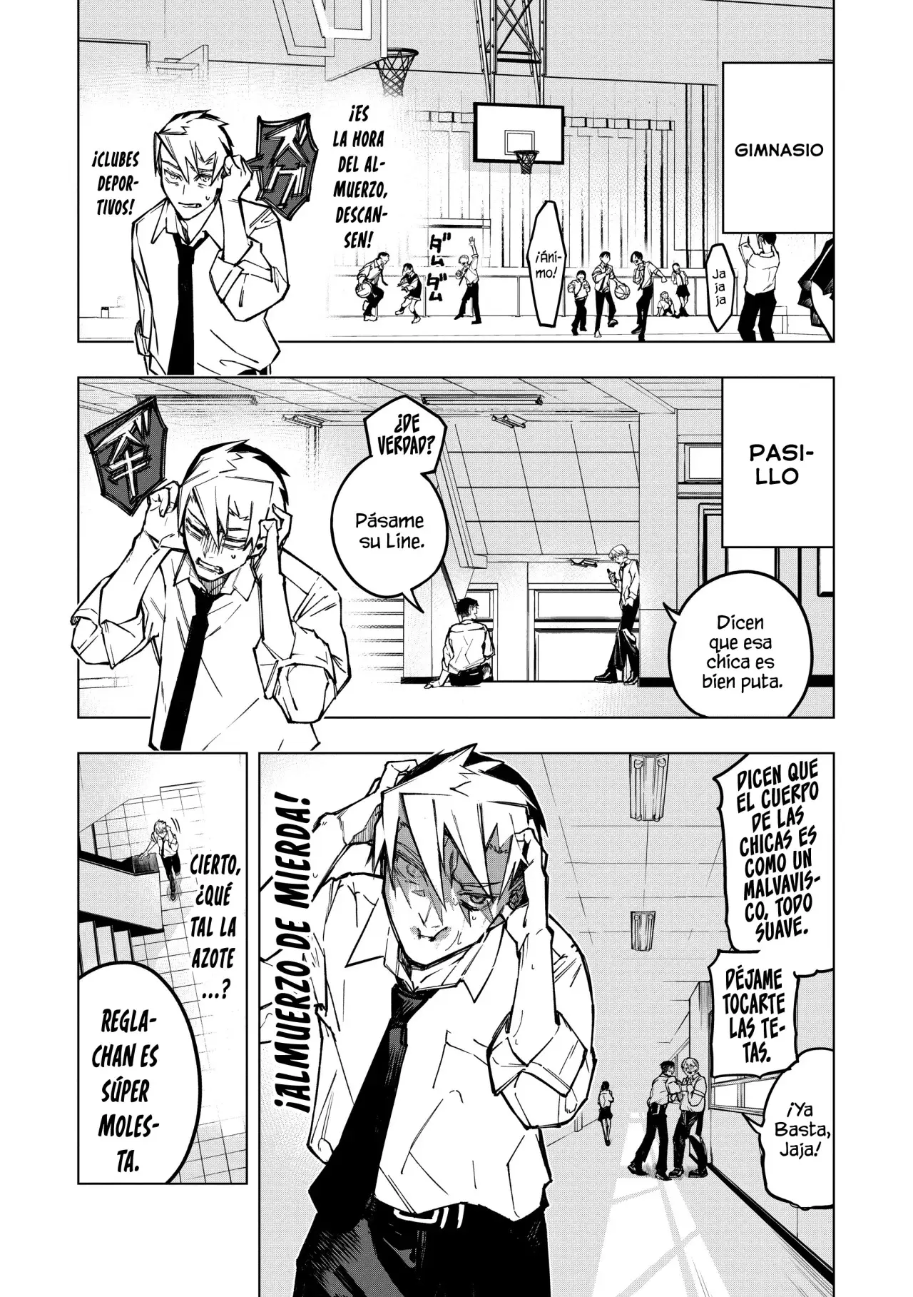 Ao Haru Harassment capítulo 1, página 12