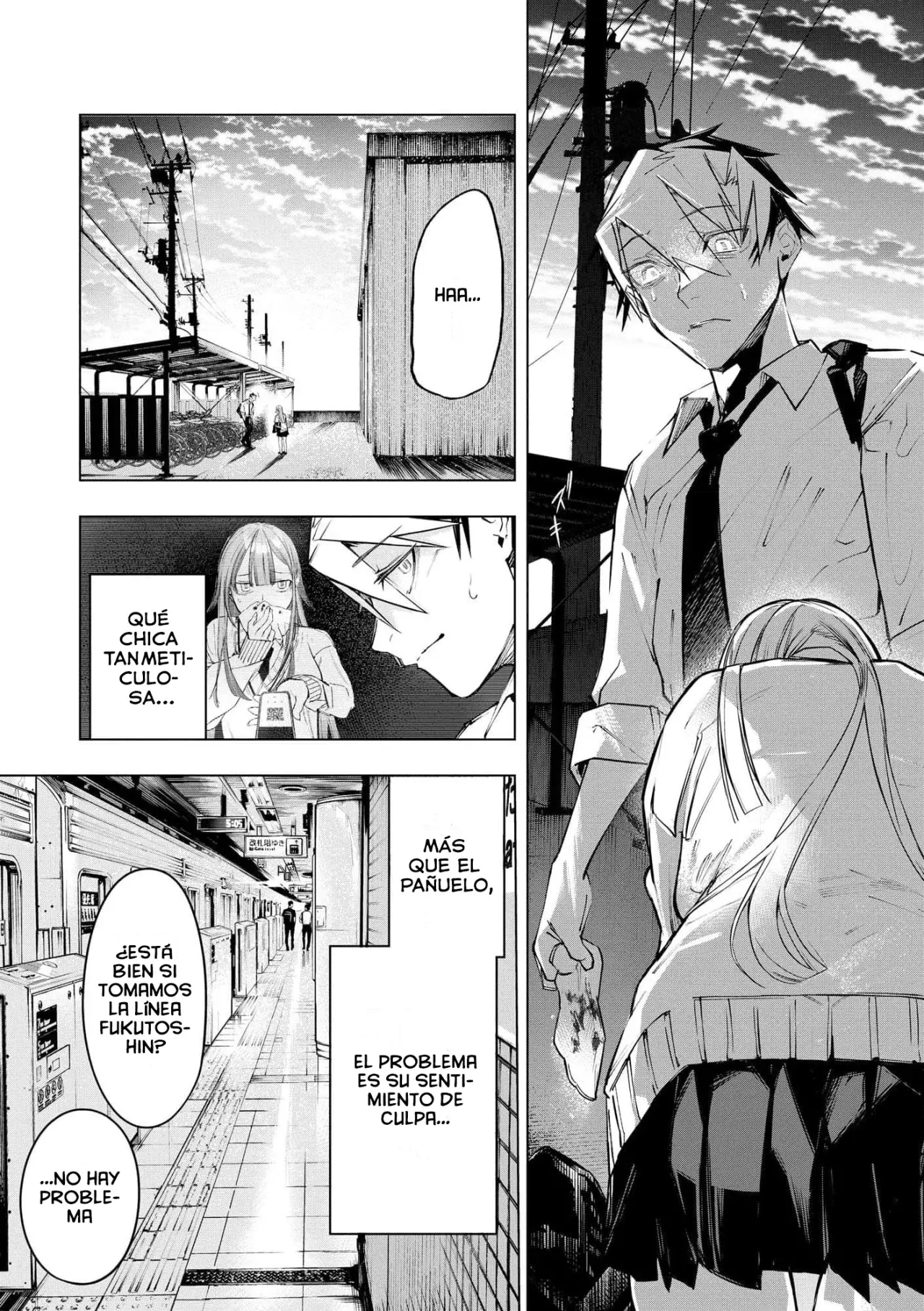 Ao Haru Harassment capítulo 10, página 12