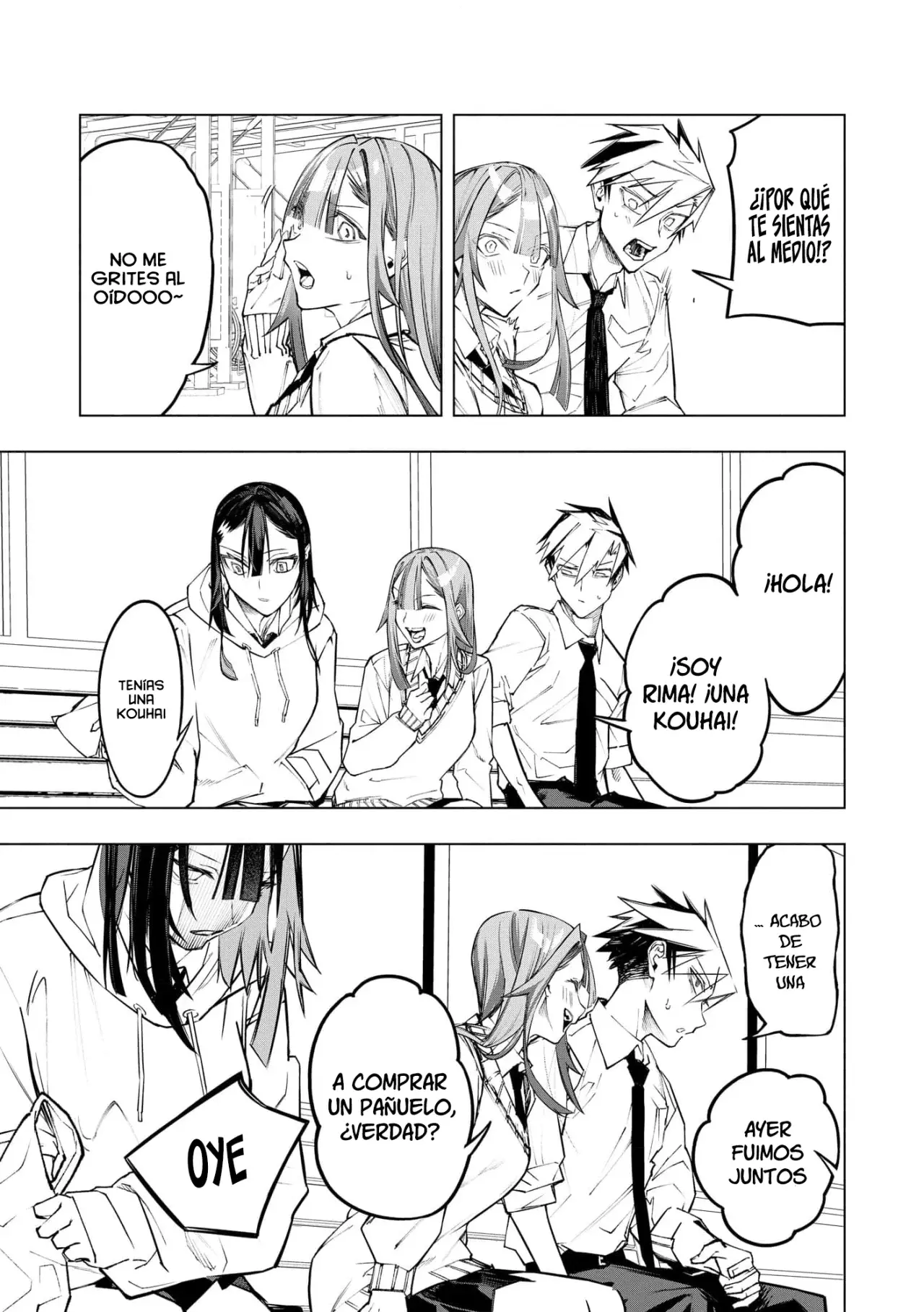 Ao Haru Harassment capítulo 11, página 18