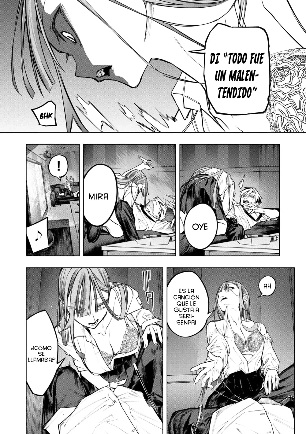 Ao Haru Harassment capítulo 14, página 9